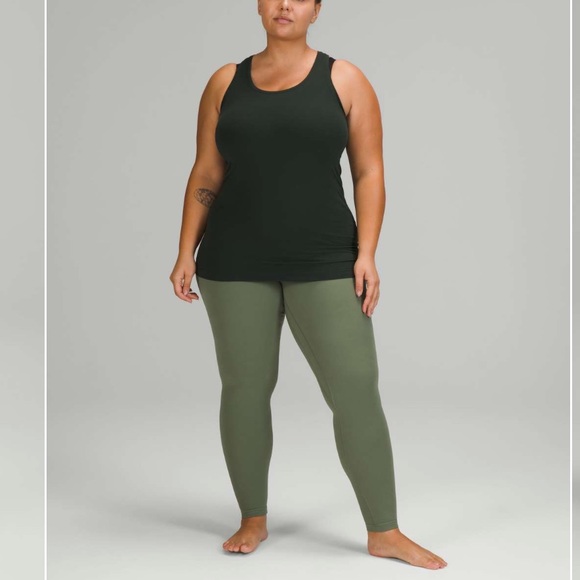 Lululemon | Align High Rise Legging 28 inch Inseam | Green Twill - Picture 3 of 10